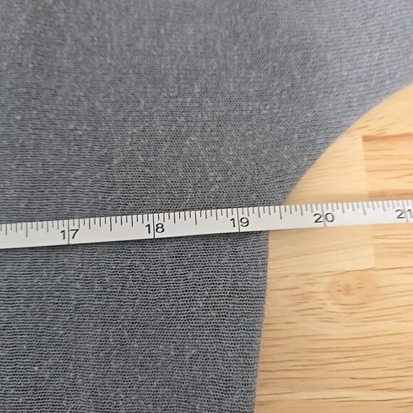 Peruvian Connection‎ Tunic Top Womens Size Small Grey Pima Cotton Linen Knit - Picture 5 of 10